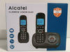 Ecost Customer Return Alcatel XL 595 B Voice Duo With answering machine, telephone pack for senio
