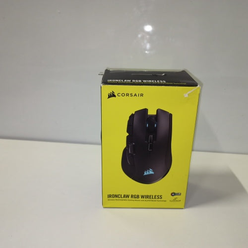 Ecost Customer Return Corsair Elgato Ironclaw Wireless RGB, rechargeable optical gaming mouse wit