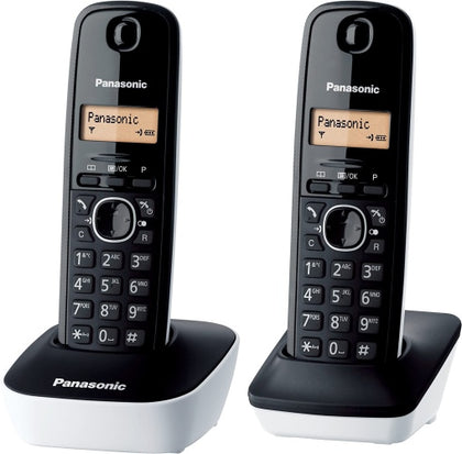 Ecost Customer Return Panasonic KX-TG1612FRF duo cordless telephone (DECT, without answering mach