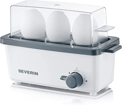 Ecost Customer Return SEVERIN Eierkocher für 3 Eier mit elektronischer Zeiteinstellung, inkl. Mes