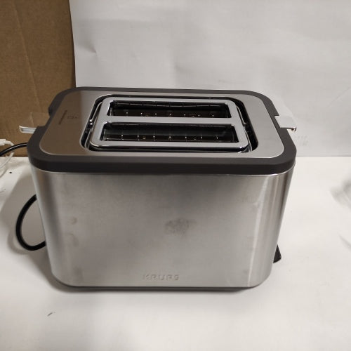 Ecost customer return Krups Control Line KH442D Premium Toaster, Stainless Steel, 2Slot Toaster, Ro