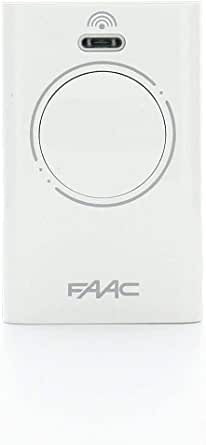 Ecost customer return FAAC XT2 868 SLH LR Remote Control 868 MHz White