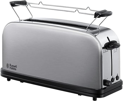 Ecost customer return Russell Hobbs Adventure Toaster, Long Slot, Extra Wide 1 Long Slit Chamber, i