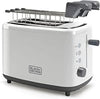 Ecost customer return Black + Decker BXTOA820E Toaster 820W 2 Wide Toast Slots 7 Roasting Levels Re