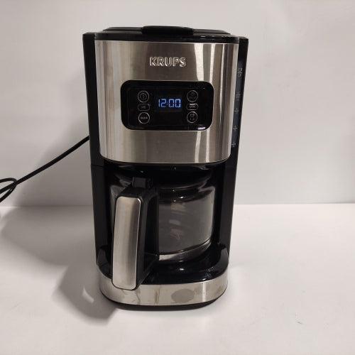 Ecost customer return Krups KM480D Excellence Stainless Steel Programmable Filter Coffee Machine |