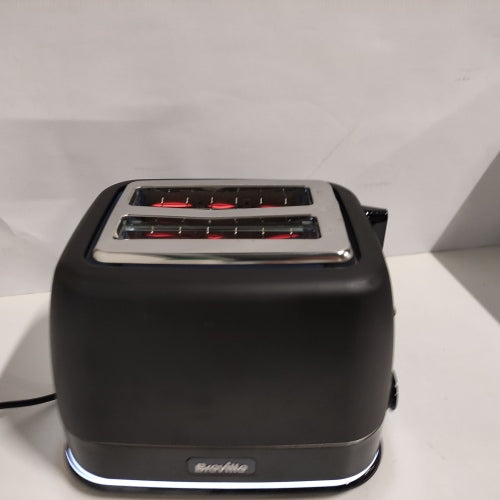Ecost customer return Breville 2 Slice Toaster with Bun Attachment | New York Collection | Black [V