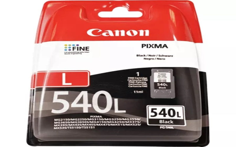 Canon PG-540L Ink cartridge for PIXMA MX475, MX515, MX395, Black (300 pages)