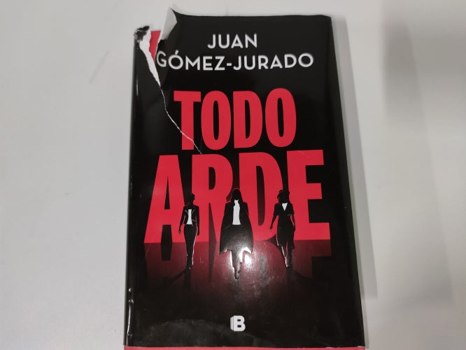 Ecost Customer Return Book Juan Gomez Jurado Everything burns (Spanish Edition)