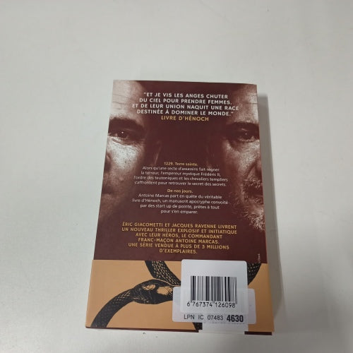 Ecost Customer Return Book Eric Giacometti The Lost Kingdom(French)