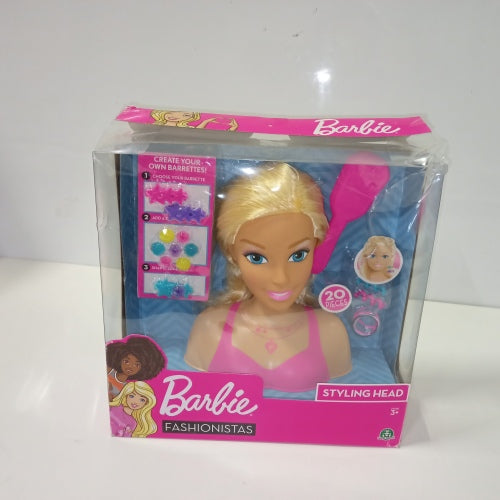 Ecost Customer Return Grandi Giochi BAR28000, Barbie Fashion Styling Head