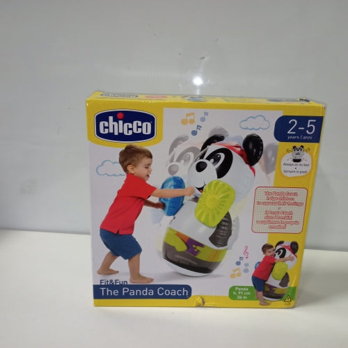 Ecost Customer Return Chicco Panda Boxing Coach, Electronic Inflatable Children's Punching Bag with