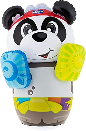 Ecost Customer Return Chicco Panda Boxing Coach, Electronic Inflatable Children's Punching Bag with