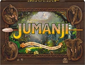 Ecost Customer Return JUMANJI THE GAME - RETRO NEW EDITION - Board Game for the Whole Family with Ga