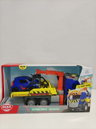 Ecost Customer Return Dickie Toys - Action Truck Recovery Tow Truck