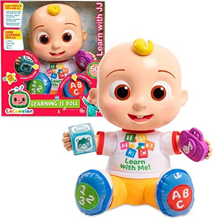 Ecost Customer Return CoComelon - Learning JJ Doll Baby Prota Series Doll with Lights, Sounds and Mu