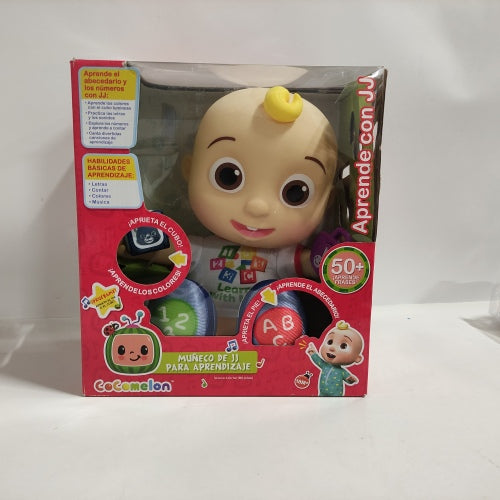 Ecost Customer Return CoComelon - Learning JJ Doll Baby Prota Series Doll with Lights, Sounds and Mu