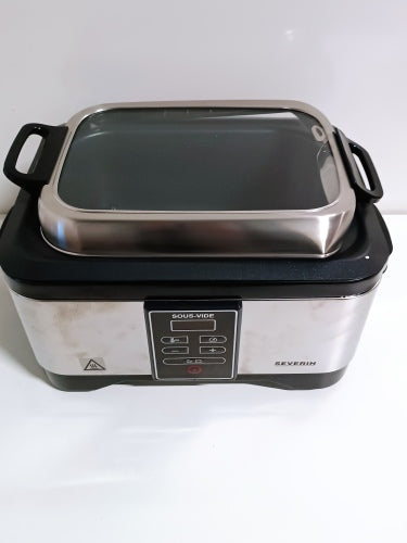 Ecost Customer Return Severin Sous-Vide Garer for gentle and healthy cooking, sous video cooking