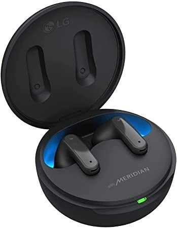Ecost Customer Return LG Tone-Fp9 Wireless Bluetooth headphones in Ear Tone Free Blacks, Bluetoot