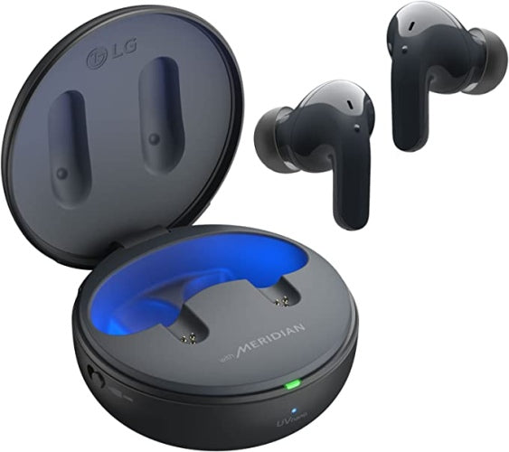 Ecost Customer Return LG Tone Free DT90Q in-ear Bluetooth headphones with Dolby Atmos sound, meri