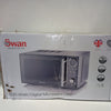 Ecost Customer Return Swan SM3080LN Digital Solo Microwave with 10 Power Levels, 800 Watt, 20 Lit