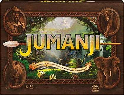 Ecost Customer Return Spin Master Games JUMANJI Funny Game for Families, Latest Edition, 2-4 Players