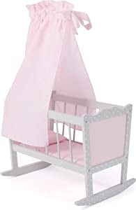 Ecost Customer Return Bayer Chic 2000 - Doll's cradle, cradle for dolls, doll's bed, doll's furnitur