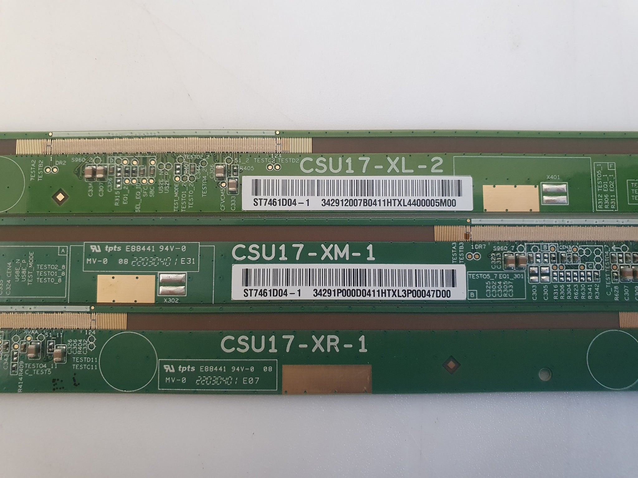 Matrix Boards CSU17-XL-2 CSU17-XM-1 CSU17-XR-1 Samsung QE75Q74BAT