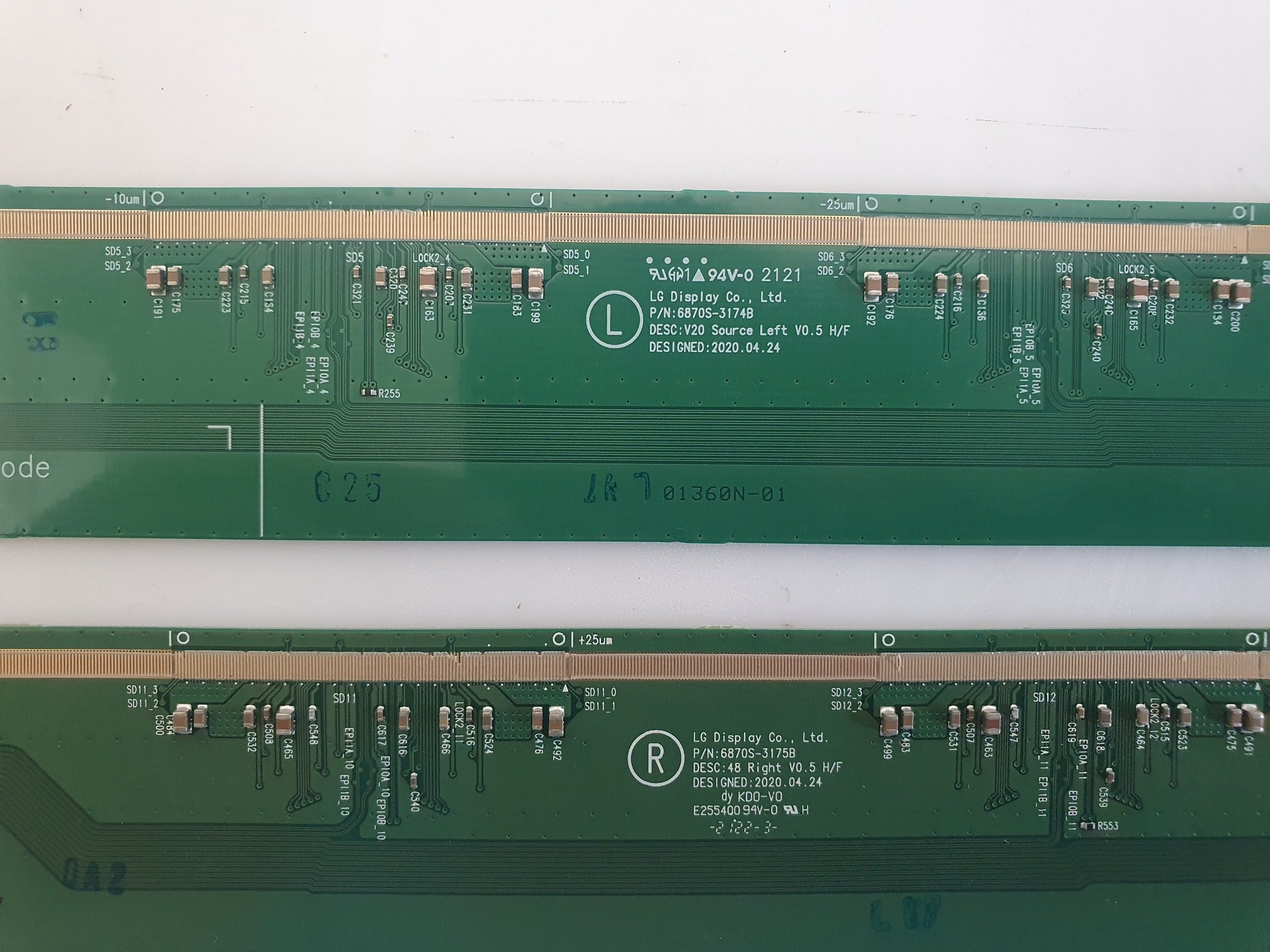 OLED Panels 6870S-3174B 6870S-3175B LG OLED48C16LA