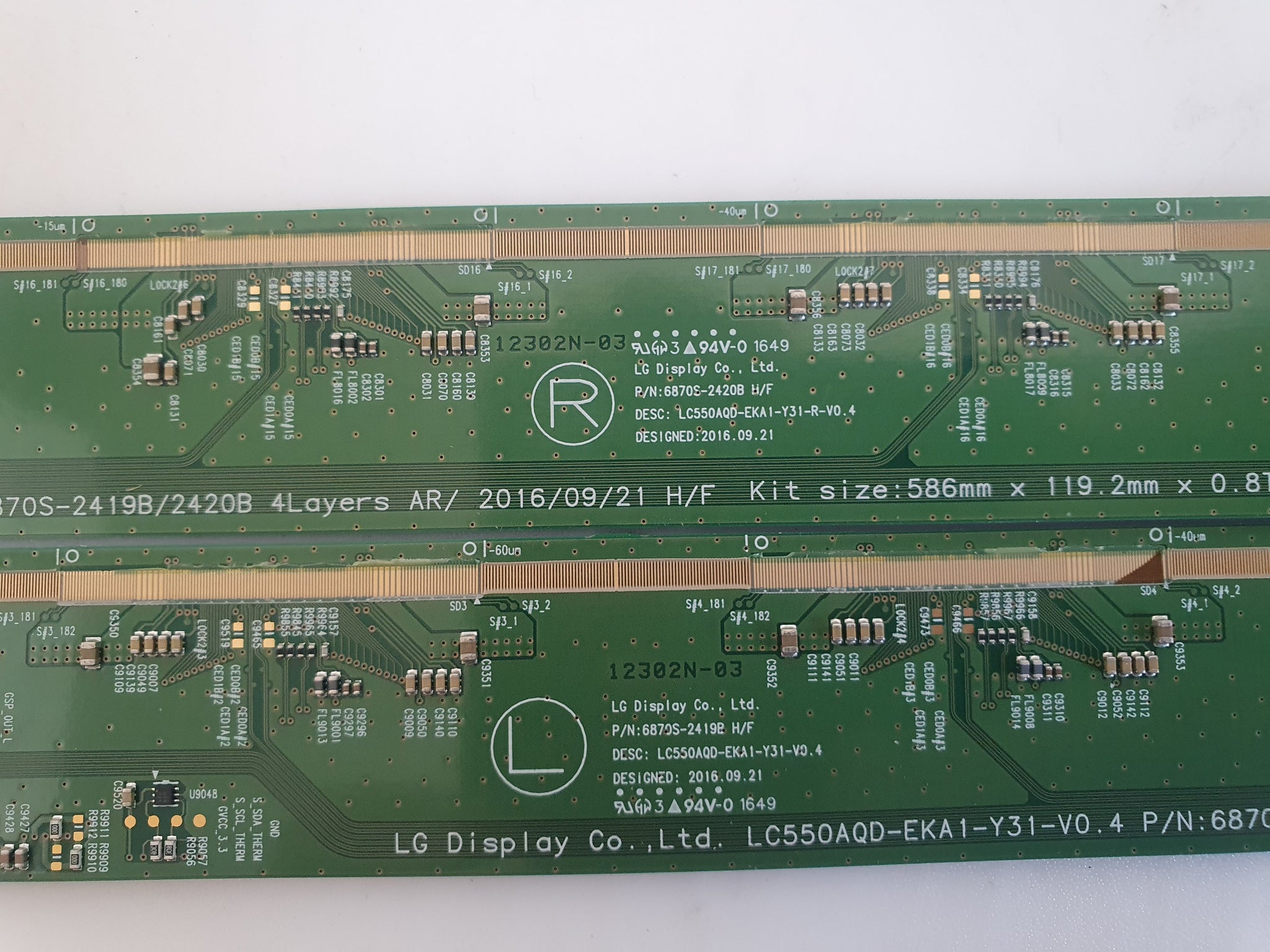 OLED Panels 6870S-2419B 6870S-2420B LG OLED55C7V