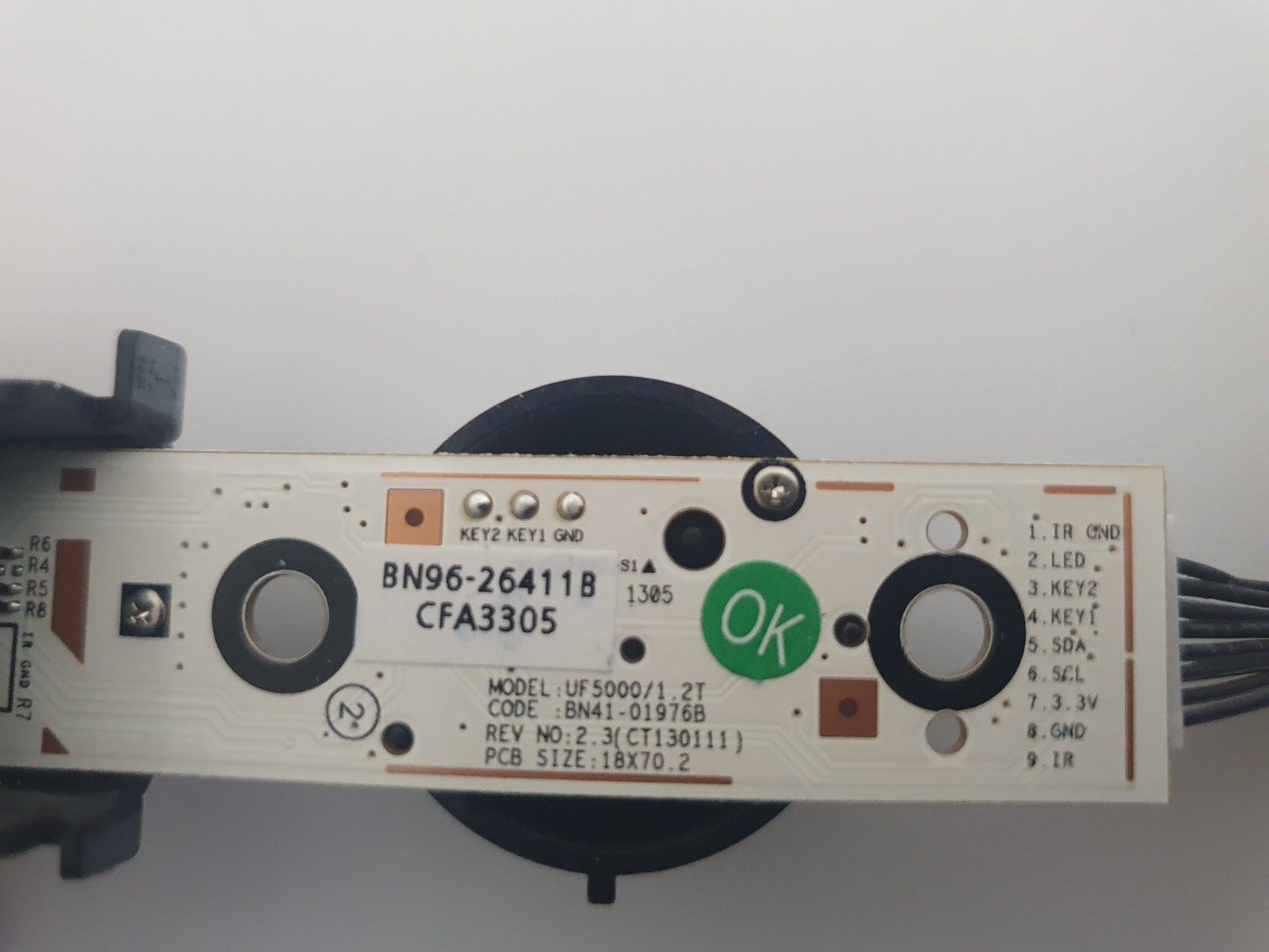 IR Sensor & Button BN96-26411B - Samsung UE32F5005AKXXE 