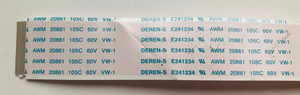 DEREN-S E241234 AWM 20861 105C 60V VW-1 CABLE - 34 cm - PHILIPS 40PFL8008K/12