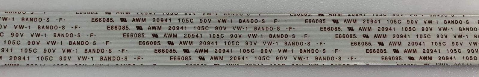 E66085 AWM 20941 105C 90V VW-1 BANDO-S F A001221-B CABLE - PIONEER PDP-435PE