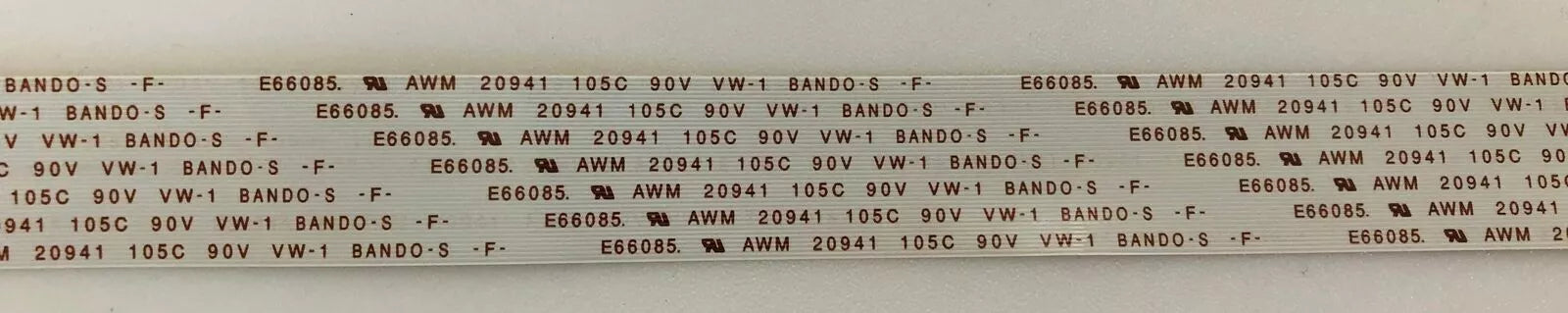 E66085 AWM 20941 105C 90V VW-1 BANDO-S F A001219-B CABLE - PIONEER PDP-435PE