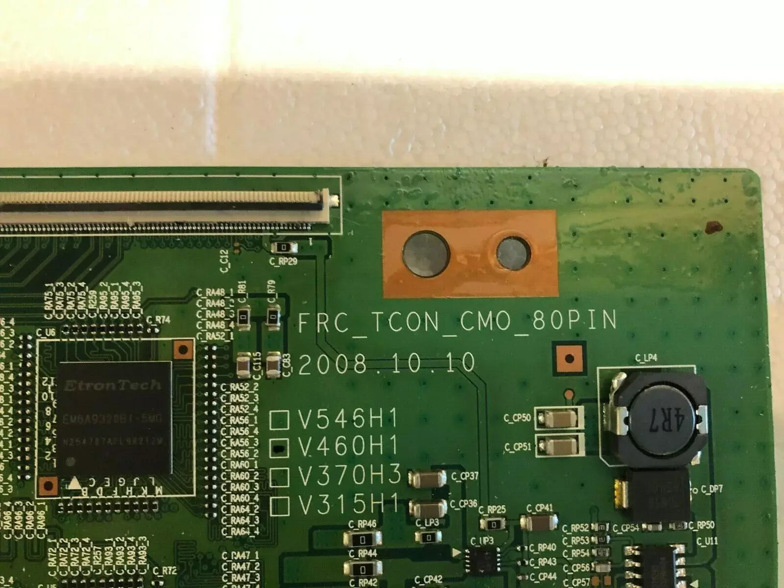 FRC_TCON_CM0_80PIN t-con board Samsung UE46B6050VW
