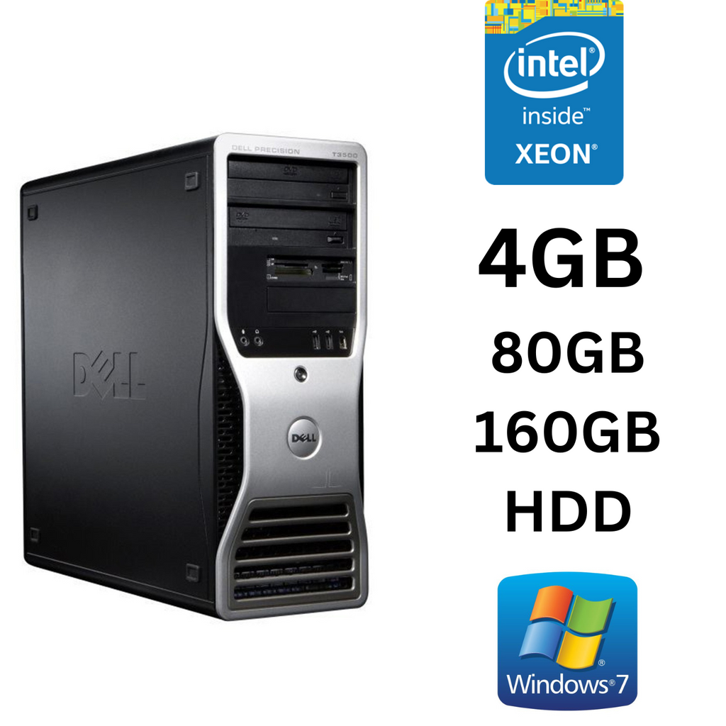 Dell precision T3500 /Intel Xeon w3540/ 4GB/ Win 7 – Techno Group