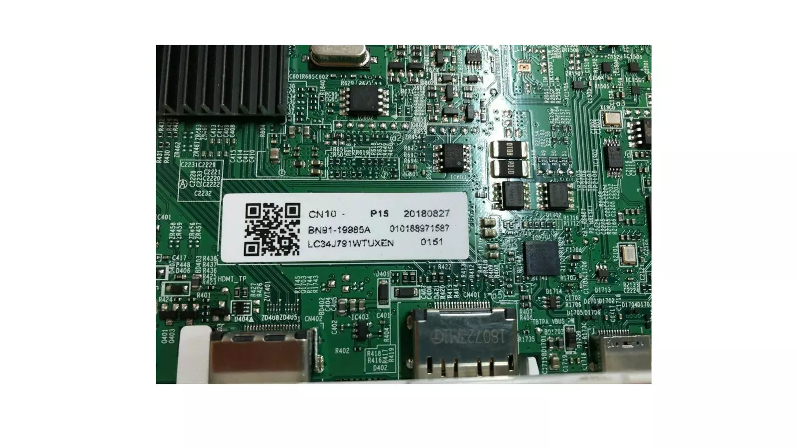 BN41-02654A Mainboard from Samsung C34J791WTU