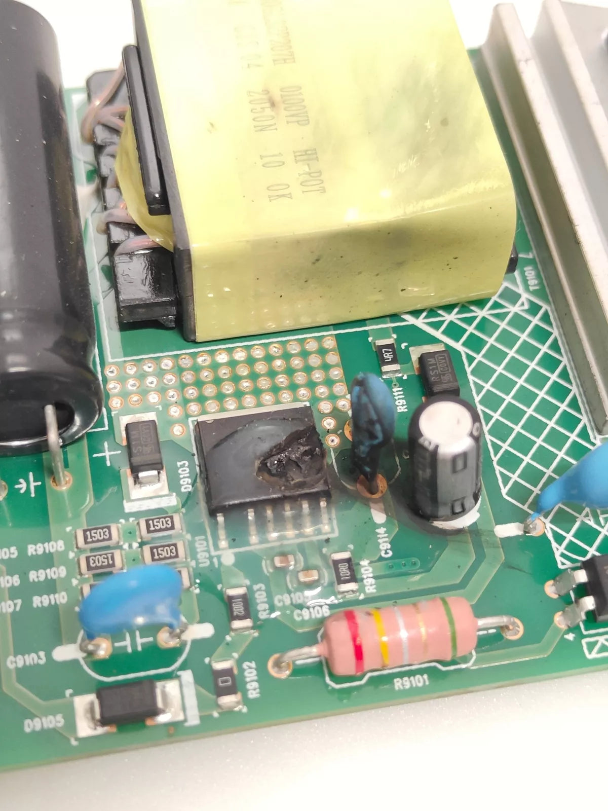 Mainboard / Power supply 715GA428-C0A-003-004G PHILIPS 32PHS5505/12 (NOT WORKING FOR SPARE PARTS ONLY)