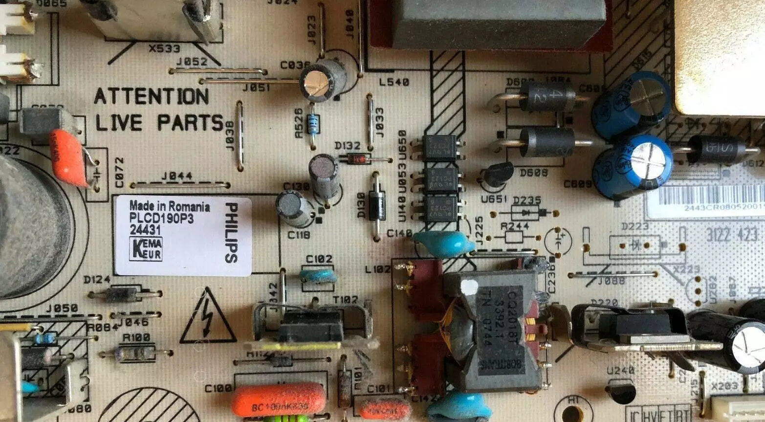 312242332233 power supply from Philips 32PFL5322/10