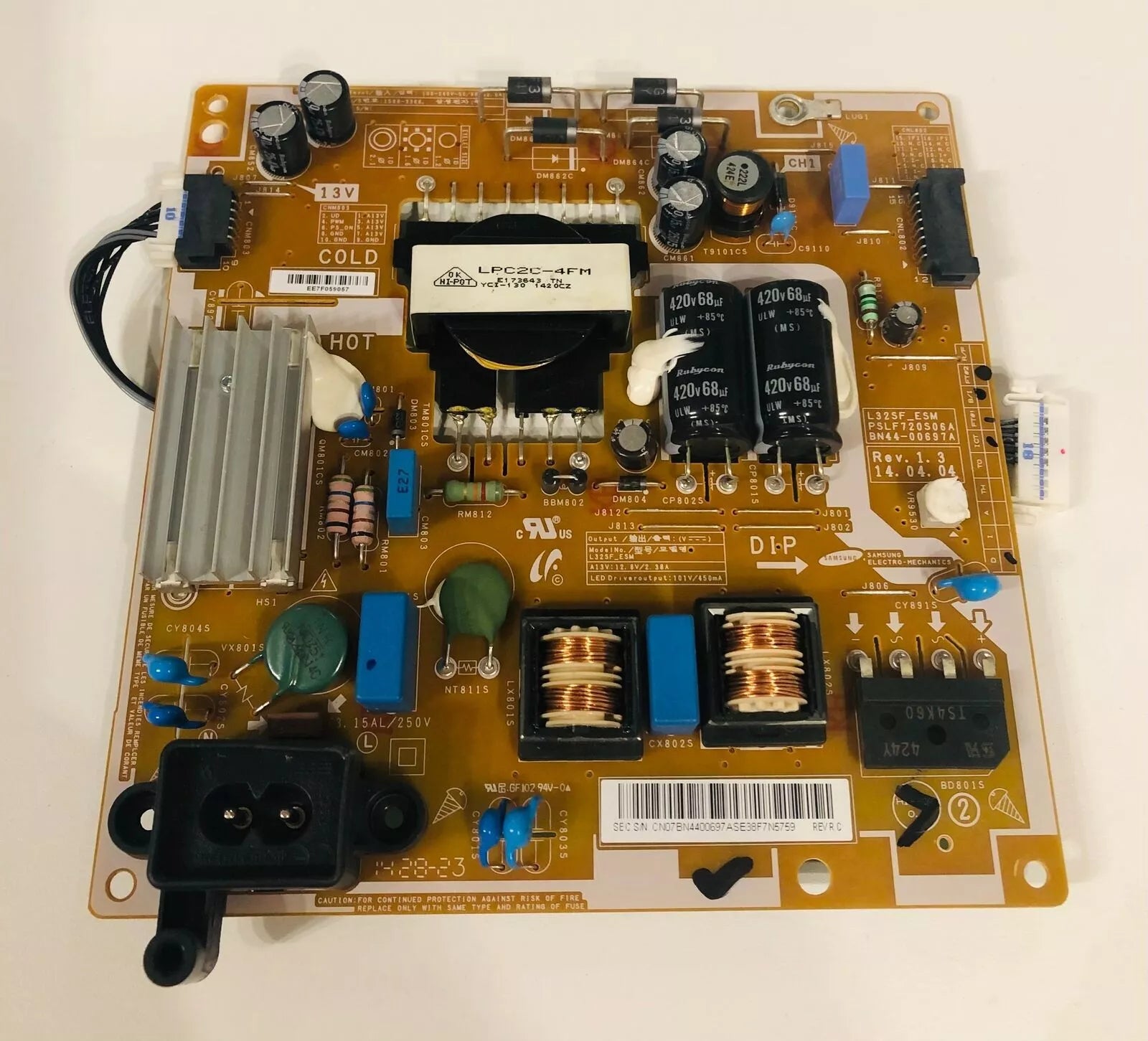 BN44-00697A POWER SUPPLY SAMSUNG UE32H5505AK