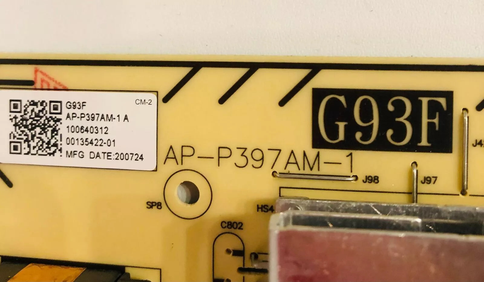 AP-P397AM-1 1-006-403-12 POWER SUPPLY SONY KD-55A85