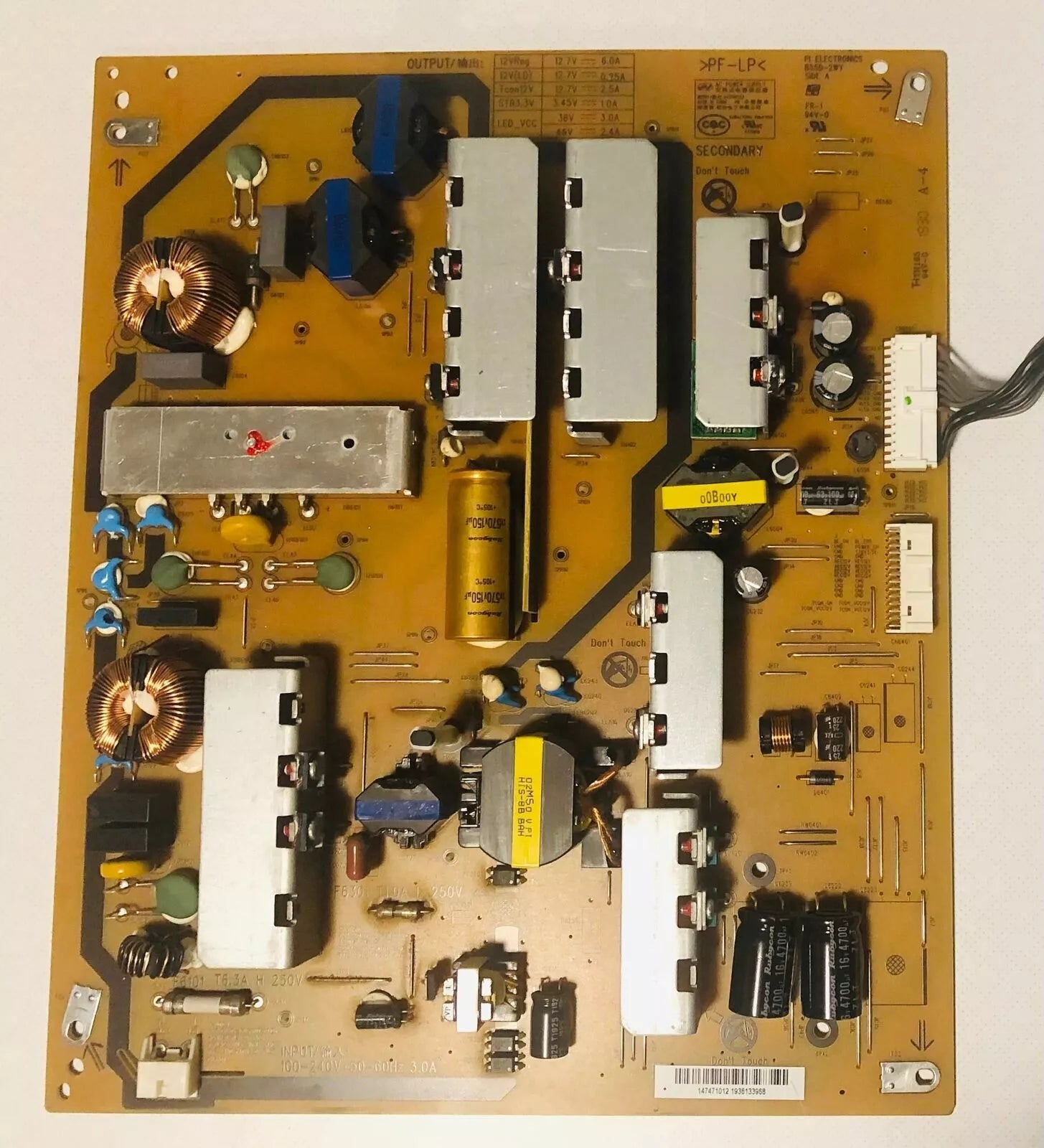 1-474-710-12 POWER SUPPLY SONY KD-49XG9005