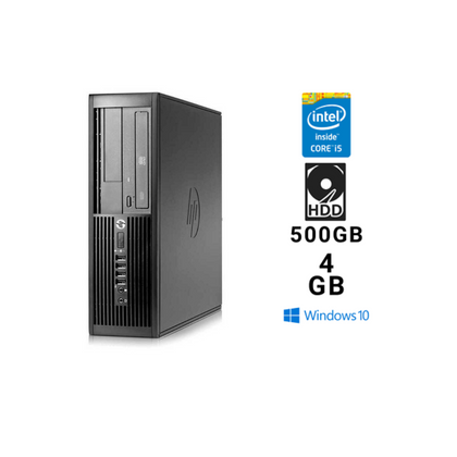 HP Compaq Pro 4300 Desktop PC / Intel i5 3470S 2.9 GHz/ 4 GB/ 500 GB/ Windows 10