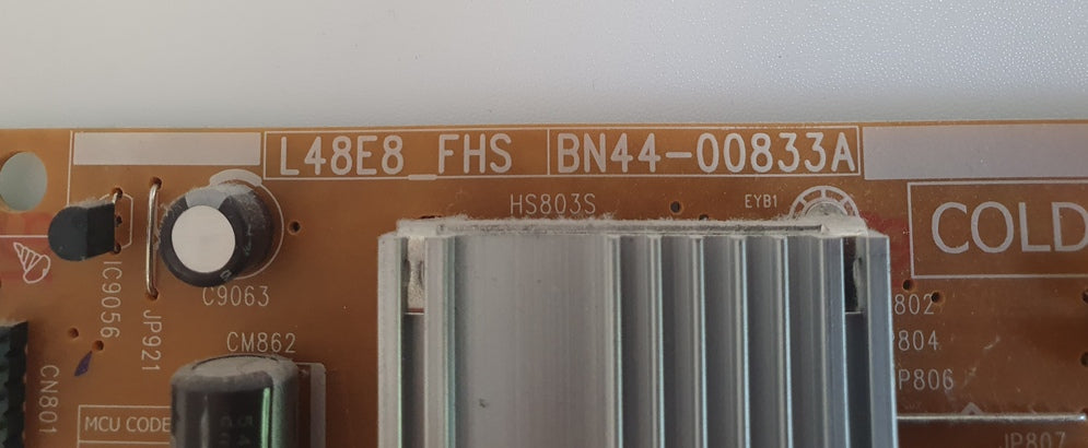 Power Supply L48E8_FHS BN44-00833A Samsung UE55JS8005