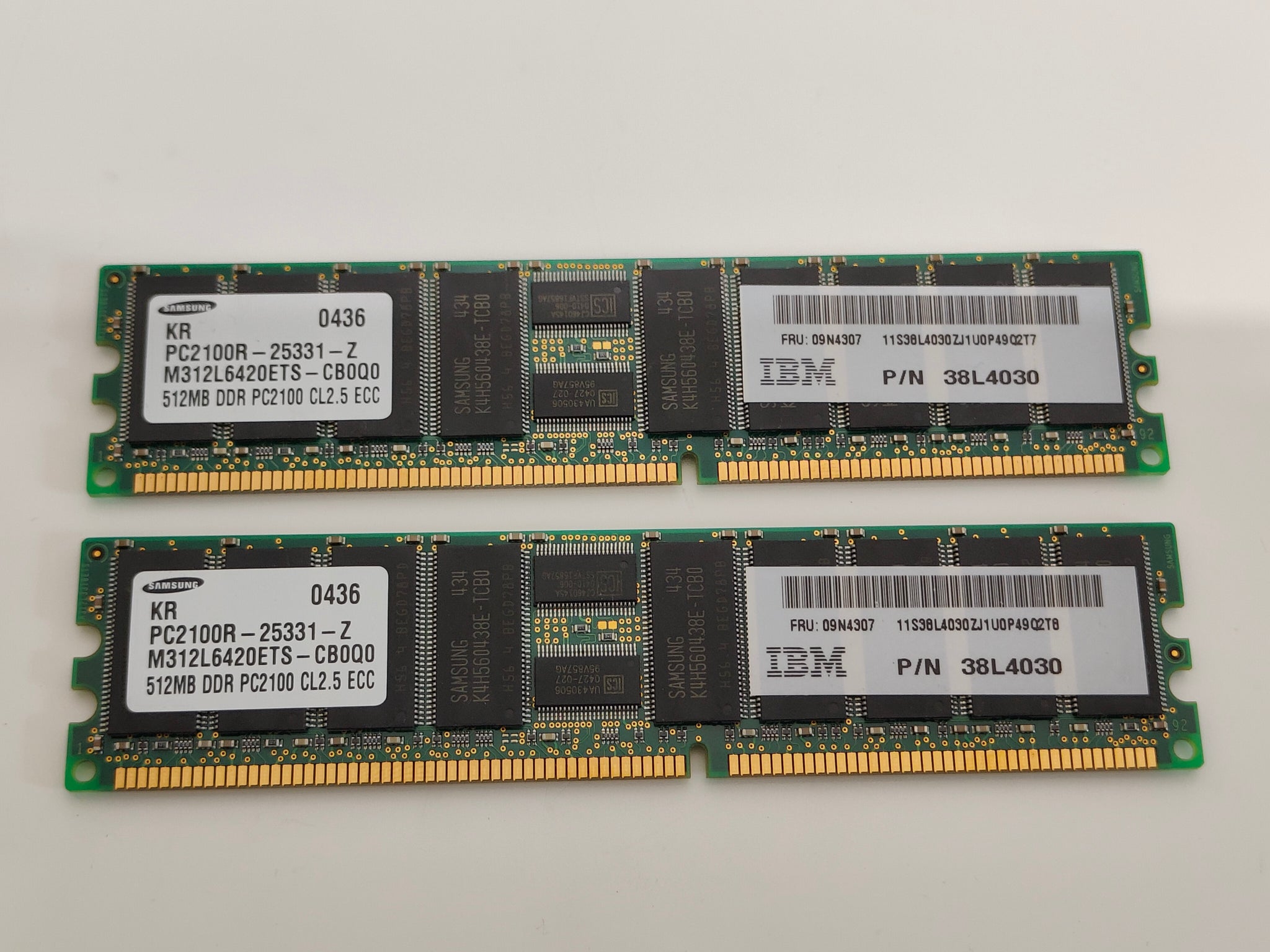 IBM eServer xSeries 335 - DDR – 512MB M312L6420ETS-CBOQ0