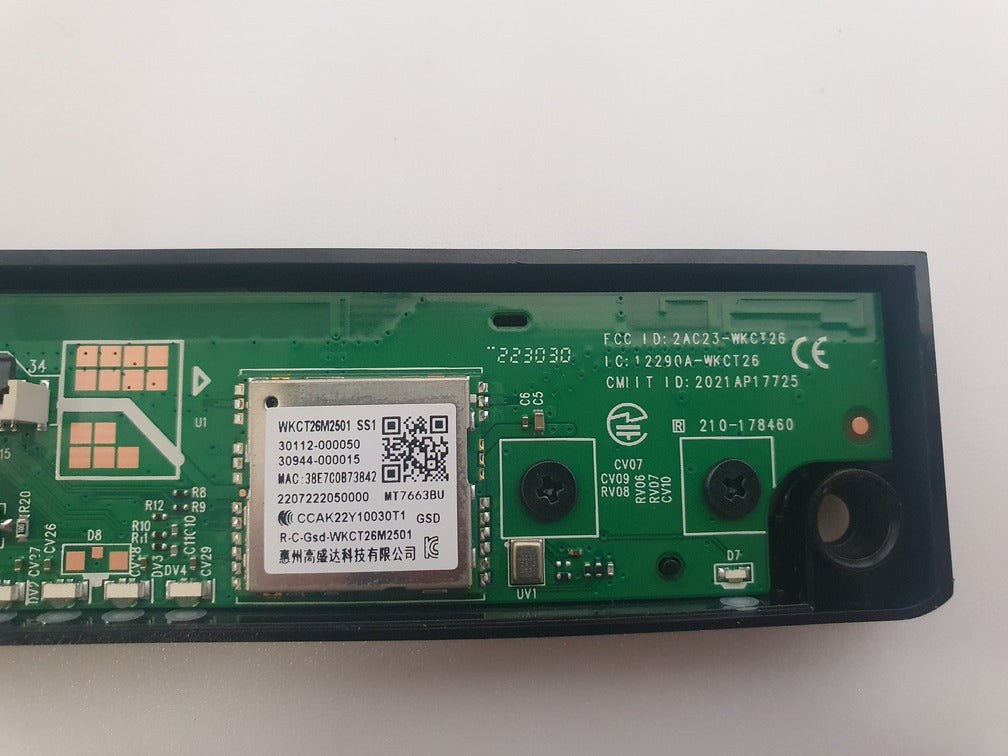 IR Sensor, Button & WiFi Module 2AC23-WKCT26 TCP 65C735
