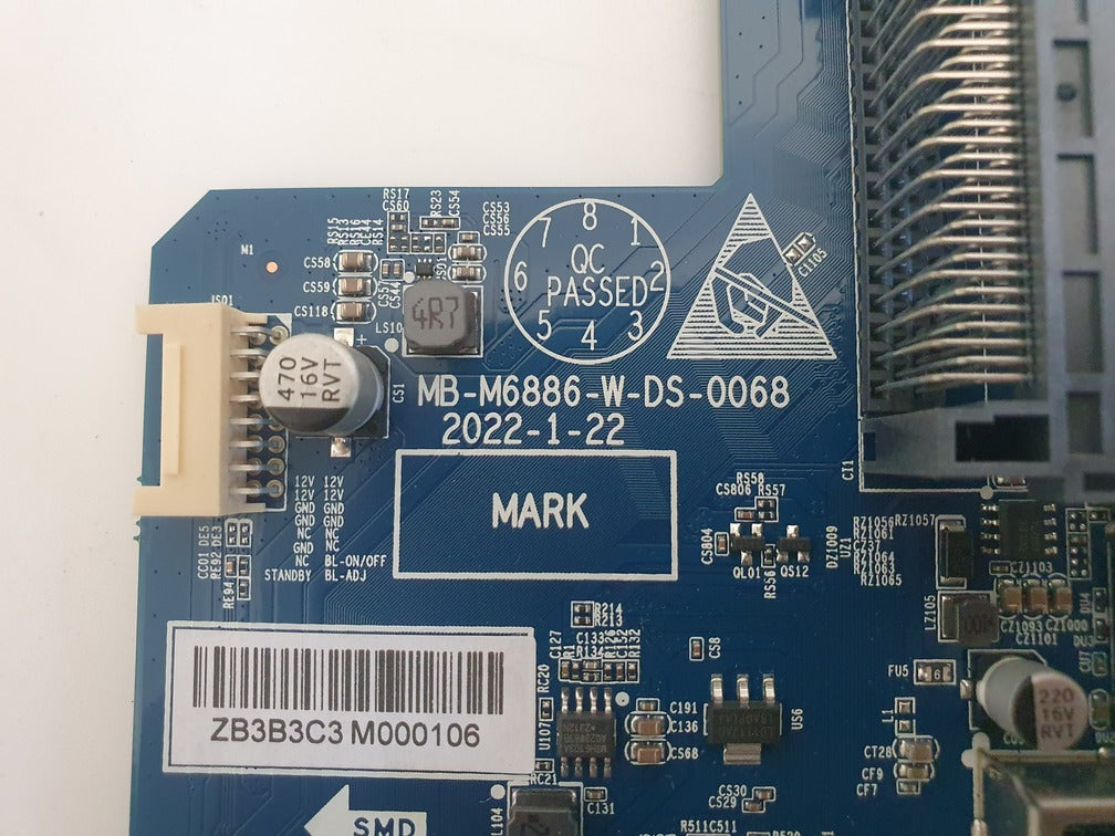 Mainboard MB-M6886-W-DS-0068 CHiQ U65G7LX