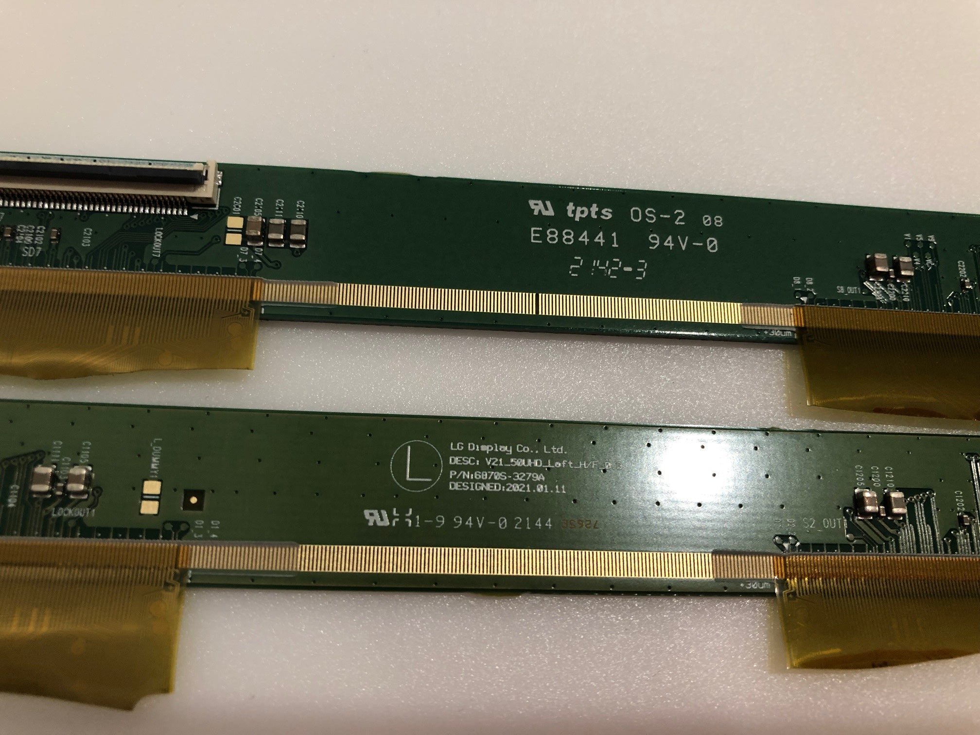 6870S-3279A 6870S-3280A matrix buffer boards LG 50UP76703LB 