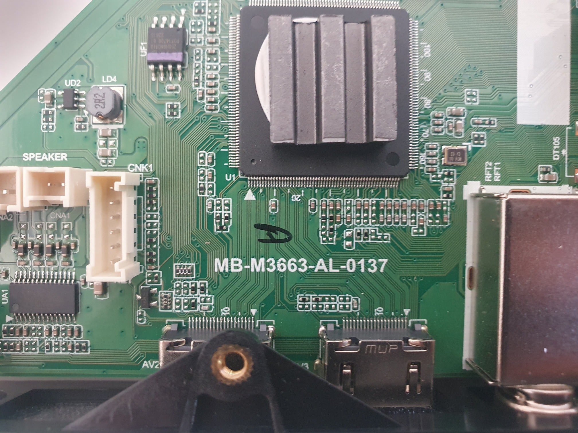 Mainboard MB-M3663-AL-0137 OK. OTV 24H-5022C