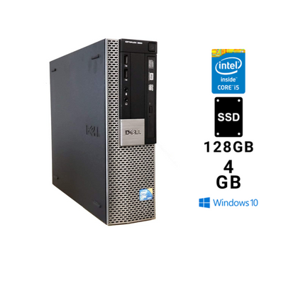 Dell Optiplex 980 / i5-650 3.2 GHz/ Ram 4 GB/ 128 GB SSD/ Intel HD Graphics/ Win 10