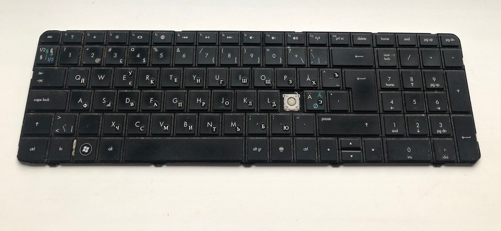 HP Pavilion dv6000 laptop keyboard 640208-DH1 - for parts
